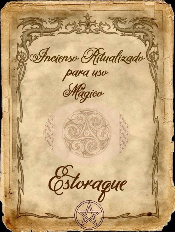 RESINA DE ESTORAQUE