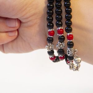 PULSERA DE TURMALINA CONTRA MAGIA NEGRA, HECHIZOS Y MAL DE OJO DE LA DIOSA EPONA