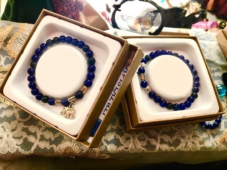 PULSERA DE LAPISLAZULI PARA MEJORAR EL TRABAJO Y LA ECONOMÍA