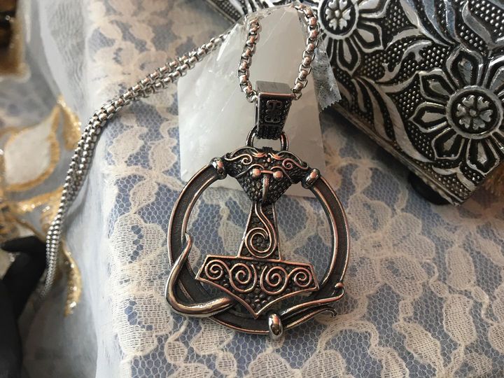 LA DEFENSA MÁS PODEROSA. MARTILLO DE THOR. (EN ACERO)