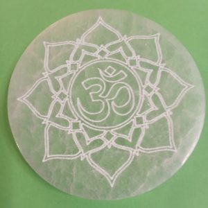 SELENITA CON FLOR DE LOTO
