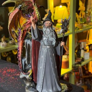 MAGO MERLIN CON DRAGÓN