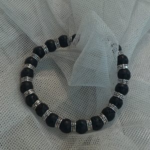 PULSERA DE LAVA VOLCÁNICA  CONTRA EL MAL DE OJO Y LA ENVIDIA
